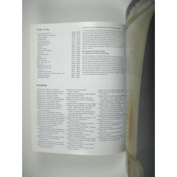 Bonhams Auction Catalog 2013 San Francisco Asian Decorative Arts 20983 - Picture 7 of 8